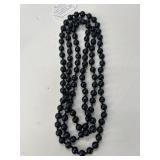 Victorian Mourning Jet Bead Necklace