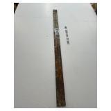 Rusty Metal Measuring Ruler