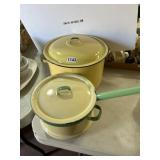 Two-Piece Kockums Enamel Cookware Set