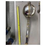 Chrome and Brass Parade Baton