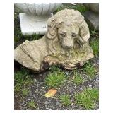 Small Damaged Stone Lion Sculpture