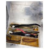 Plastic Container of Fishing Lures