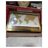 Lord Elgin Clock with World Map