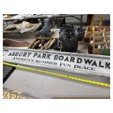 Wooden Asbury Park Boardwalk Sign