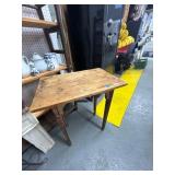Wooden Table, 25x17-Inch Dimensions
