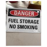Danger Metal Sign, 14 Inches
