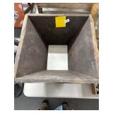 Wooden Primitive Grain Hopper 19x19