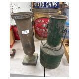 Two Brass and Metal Decorative Pieces