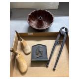 Lot: Tools, Mold, and Cast Iron