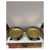 Rappazzo Bilance Marble and Brass Scale