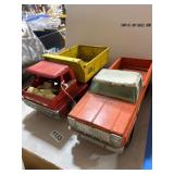 Two Vintage Toy Trucks