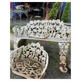 Cast Iron Bench With Loose Leg