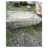 Rectangular Concrete Garden Planter