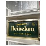Heineken Imported Beer Sign, 19x11'