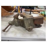 Vintage Cast Iron Bench Vice