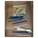 Pencils, Swizzle Sticks, and Picks