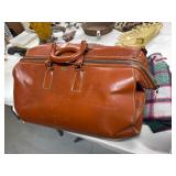 Vintage Leather Hand Luggage