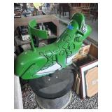 Green Playworld Frog Spring Rider