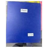 Plasm Trading Cards in Folder