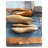 Wooden Shoe Stretchers and Slate Board