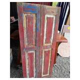Primitive Distressed Wooden Panels