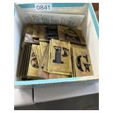 Solid Brass Stencils