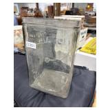 Glass Battery Case, 8x8x16 Inches