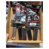Pistol Holsters and Handgun Clips Lot
