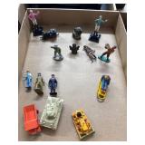 Vintage Metal Toy Figures and Cars