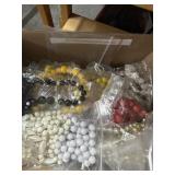 35 Beaded Necklaces Assorted