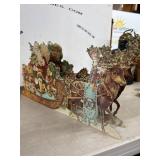 The Gifted Line Santa & Reindeer Basket Box