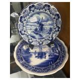 Delft Blue Holland Decorative Plates