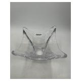 Cofrac Art Glass Bowl, 8"x4"