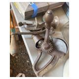 Vintage Mueller Food Chopper, Cast Iron