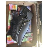 4 Hunting Knives with Sheaths
