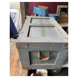Wooden Military Medical Supply Box