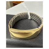 1950s Flex-Let 10K GF Gents ID Bracelet