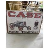 CASE Farm Tractors Metal Sign