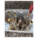 Glass Lamp Bases and Chivas Regal 12