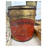 Monogram Shortening Tin, George & Co.