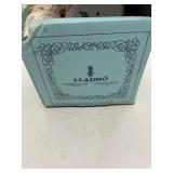 Lladro Porcelain Girl With Lamb Figurine