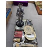 Collectibles: Coin Box, Seiko Clock, L,