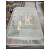Fishing Lures in Storage Boxes
