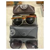 Ray-Ban Sunglasses with Cases