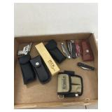 Knife and Multi-Tool Lot Including Buck and H