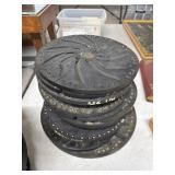 Decorative Cast Iron Stove Plates