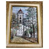 Eustasio Rojo Santa Catedral Caracas Enamel