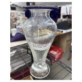 Mid-Century Hand Blown Glass Vase