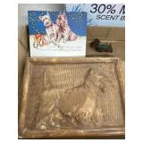 Scottie Dog Collectibles and Holiday Card