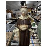 USA Marked St. Francis Figurine Planter